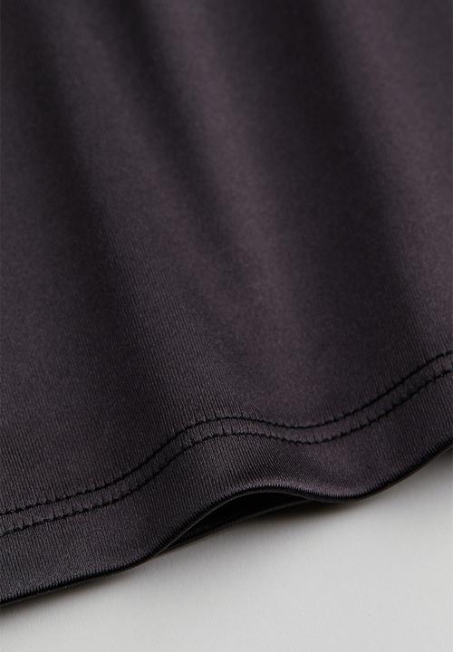 H&M - Open-backed bodycon dress - black