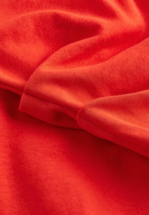 H&M - Collared sweatshirt - orange/bambi