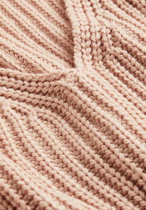 H&M - Rib-knit jumper - light beige