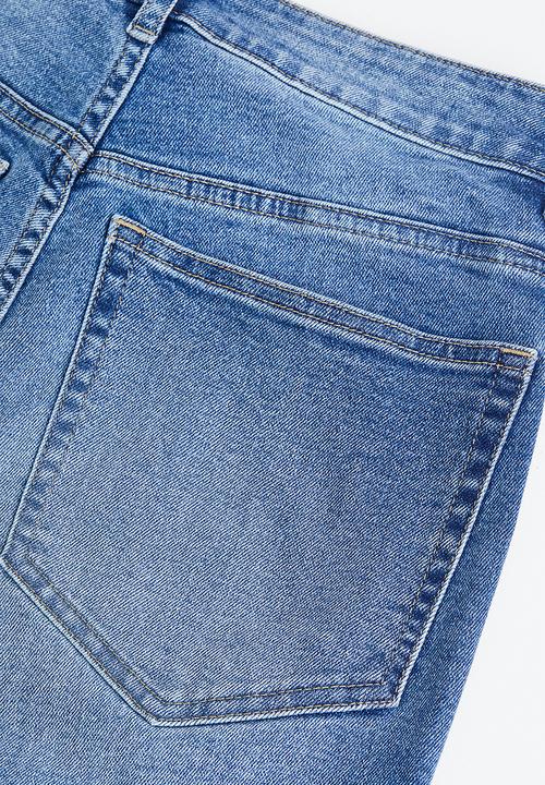 H&M - Curvy ultra high jeggings - denim blue