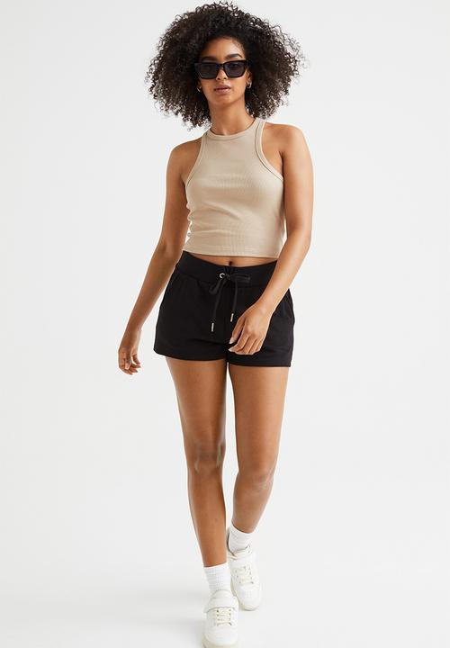 H&M - Ribbed vest top - beige