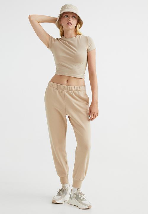 H&M - Cropped top - beige
