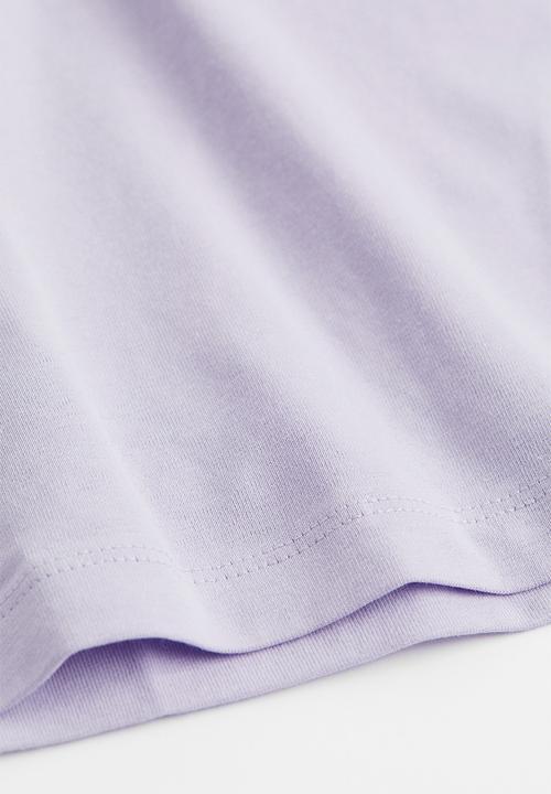 H&M - Cropped top - light purple
