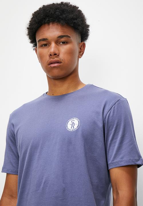 STYLE REPUBLIC - Logo night time knit lounge set - blue