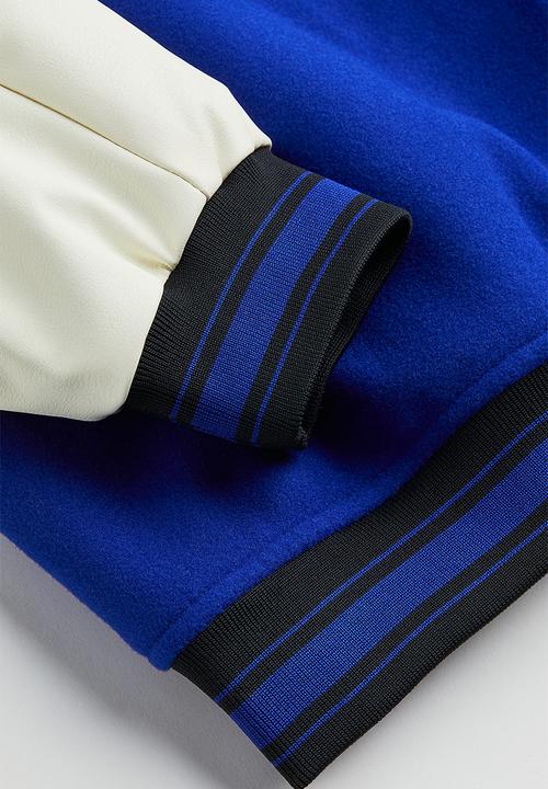 H&M - Baseball jacket - bright blue/brooklyn