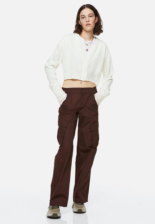 H&M - Short cardigan - cream