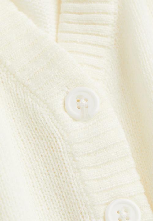H&M - Short cardigan - cream