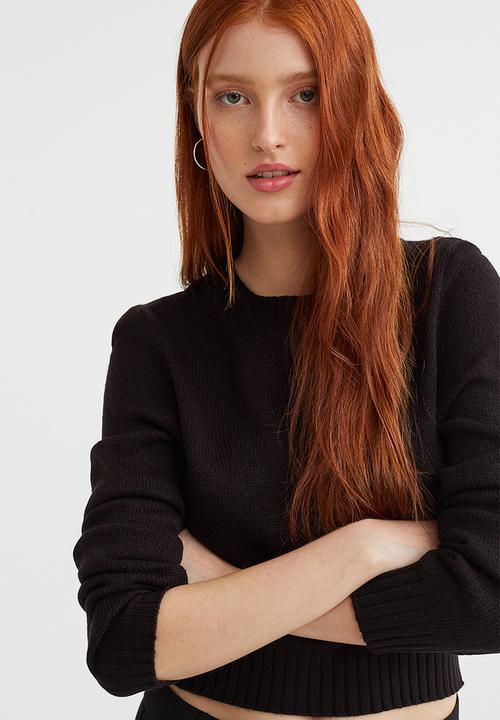 H&M - Fine-knit jumper - black