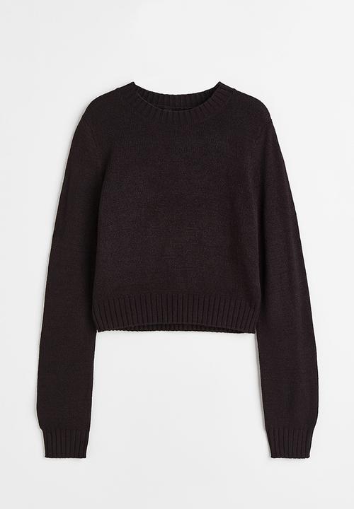 H&M - Fine-knit jumper - black