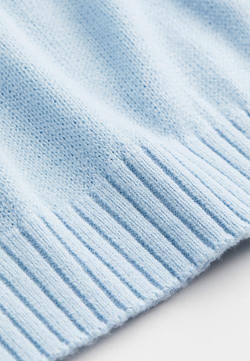 H&M - Fine-knit jumper - light blue