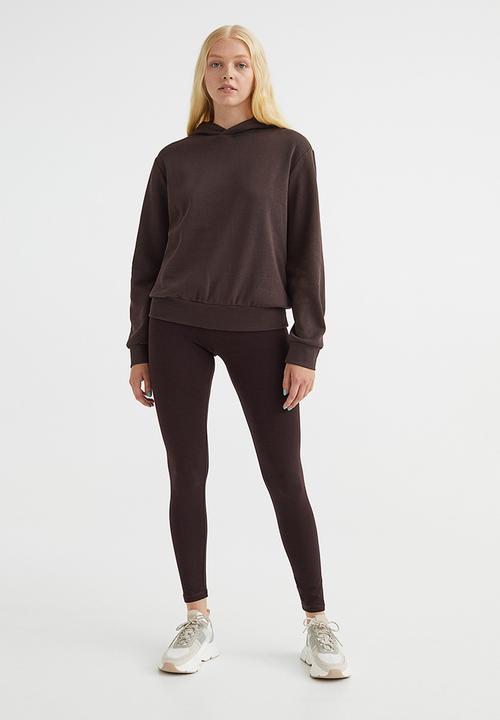 H&M - Hoodie - dark brown