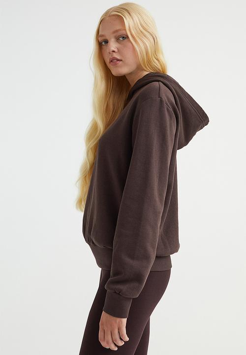 H&M - Hoodie - dark brown