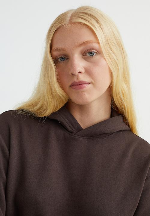 H&M - Hoodie - dark brown