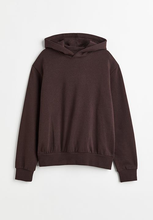 H&M - Hoodie - dark brown