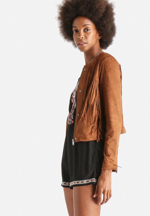 Vero Moda - Izzy Faux Suede Jacket 