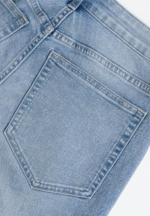 H&M - Bootcut low jeans - light denim blue