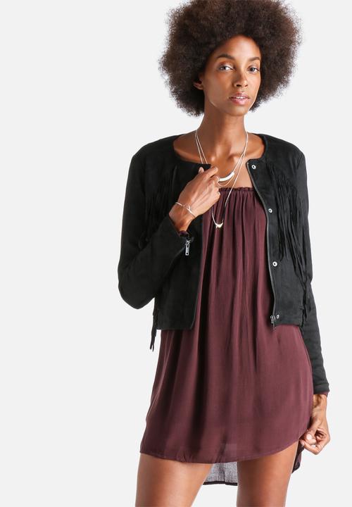 Vero Moda - Izzy Faux Suede Jacket 