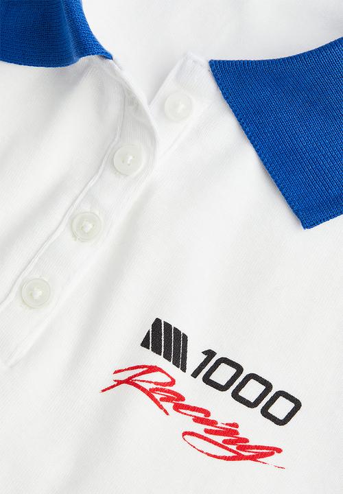 H&M - Polo shirt - bright blue/block-coloured