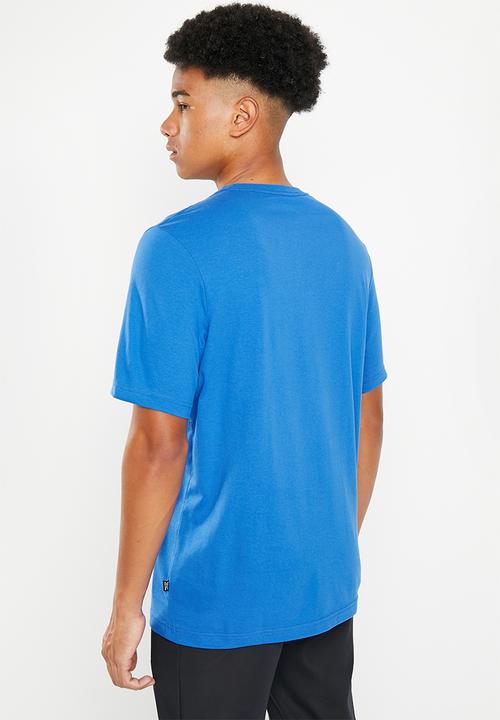 PUMA - Ess logo tee - puma royal