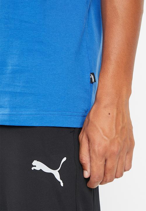 PUMA - Ess logo tee - puma royal