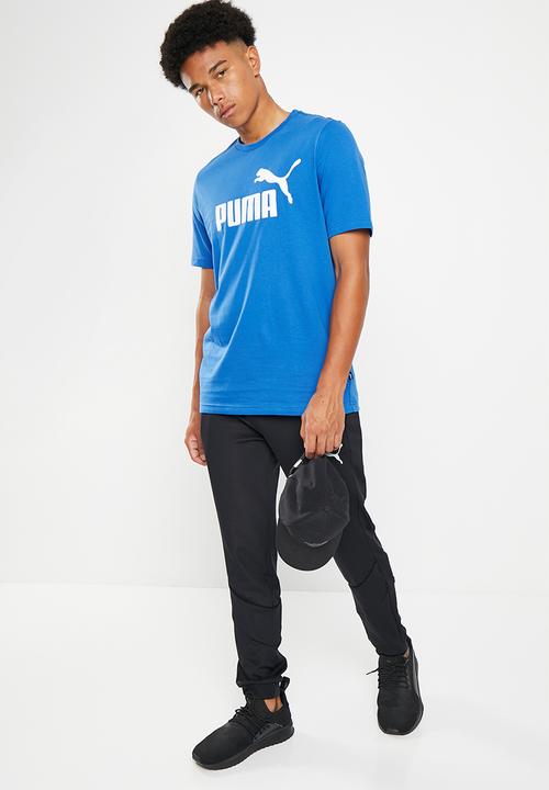 PUMA - Ess logo tee - puma royal