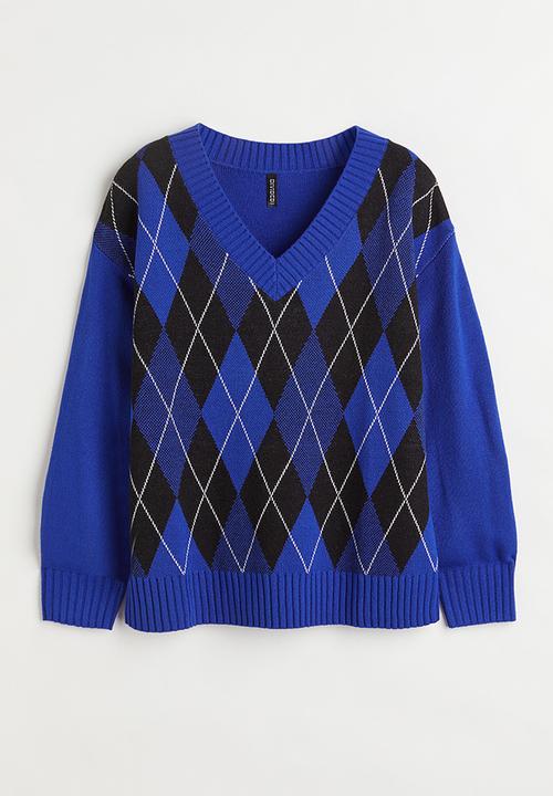 H&M - Jumper - blue,multi