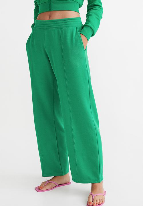 H&M - Straight joggers - green