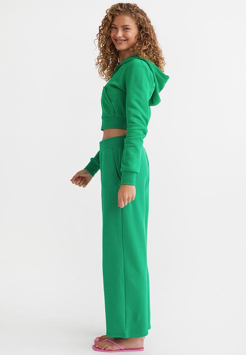 H&M - Straight joggers - green