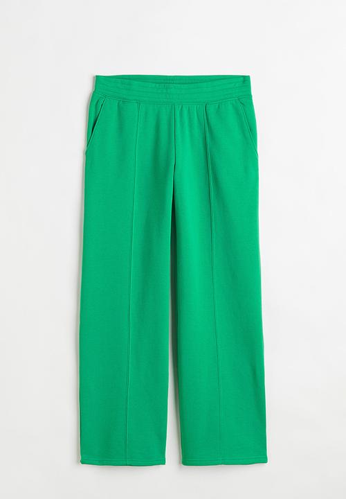 H&M - Straight joggers - green