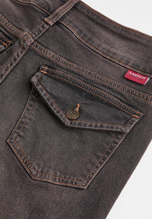 H&M - Flared low jeans - grey