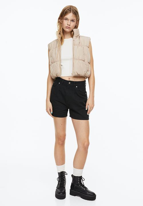 H&M - Twill shorts - black I
