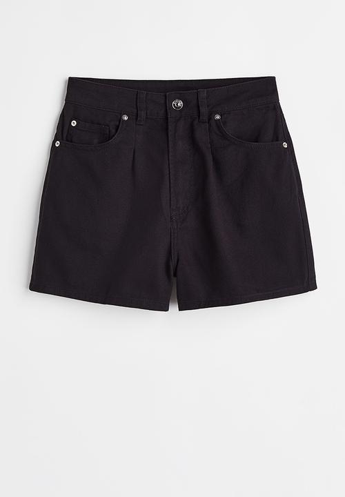 H&M - Twill shorts - black I