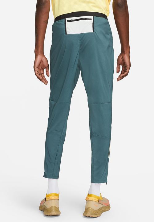 Nike - M nike trail phnm elt knt pnt - faded spruce/light silver/citron pulse