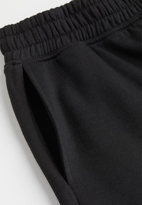 H&M - Wide joggers - black