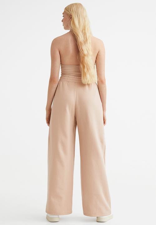 H&M - Wide joggers - beige