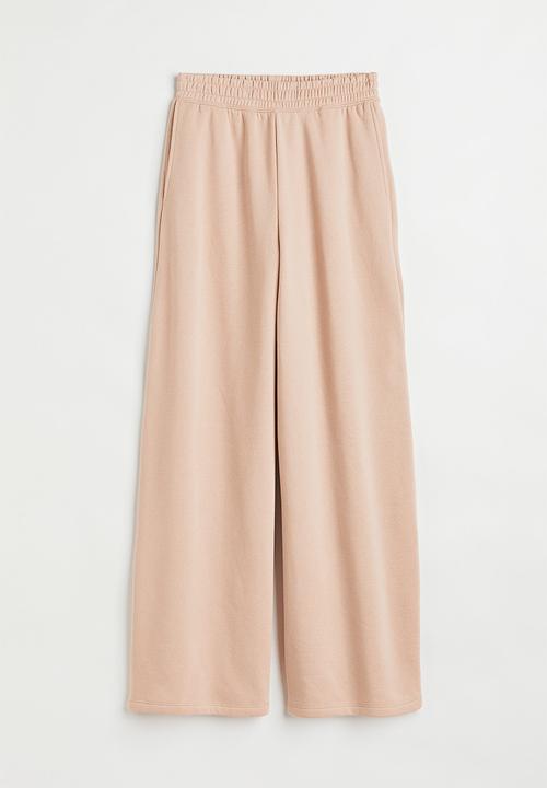 H&M - Wide joggers - beige