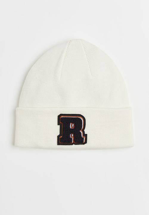 H&M - Motif-detail hat - cream