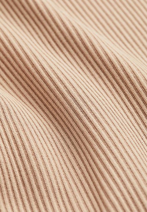 H&M - V-waist leggings - beige