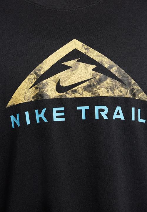 Nike - W nike dri-fit tee short sleeve trail - black