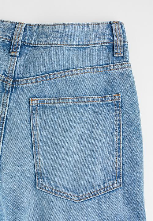 H&M - 90s Baggy high waist jeans - light denim blue