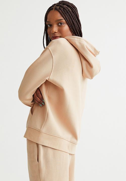 H&M - Zip-through hoodie - beige