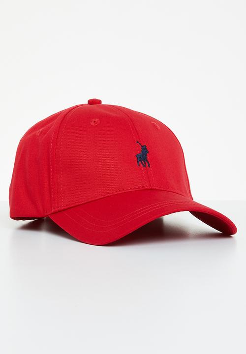 POLO - 6 Panel classic peak - red