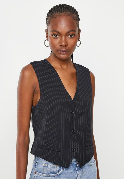 MANGO - Waistcoat newada - navy