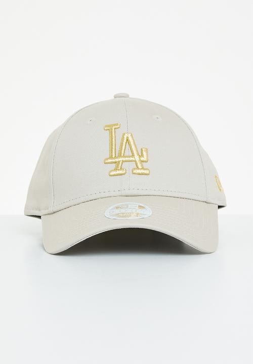 New Era - Los angeles dodgers - stone/gold
