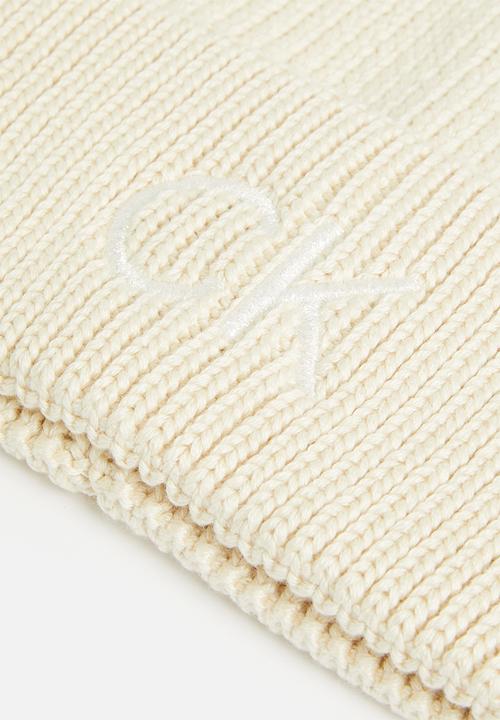 Calvin Klein - Essentials beanie - ecru