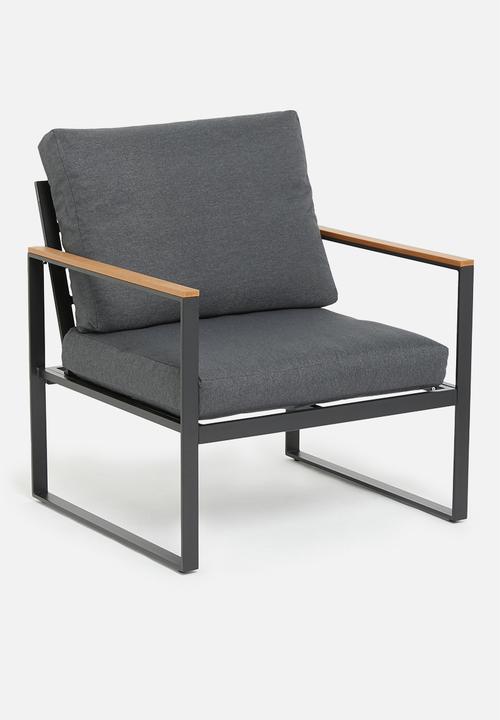 Sixth Floor - Azores outdoor arm chair - grey