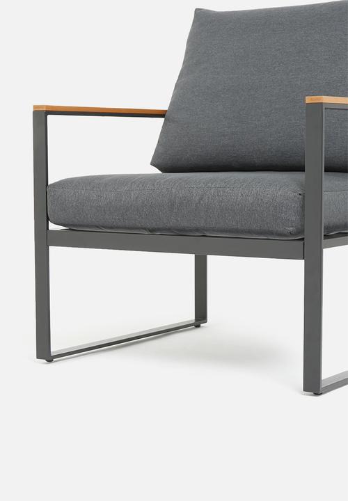 Sixth Floor - Azores outdoor arm chair - grey