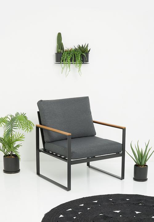 Sixth Floor - Azores outdoor arm chair - grey