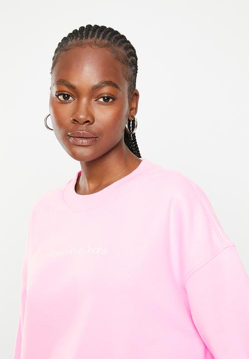 Calvin Klein - Shrunken institutional crew neck - bella