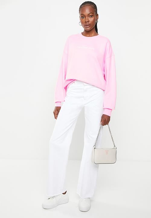 Calvin Klein - Shrunken institutional crew neck - bella